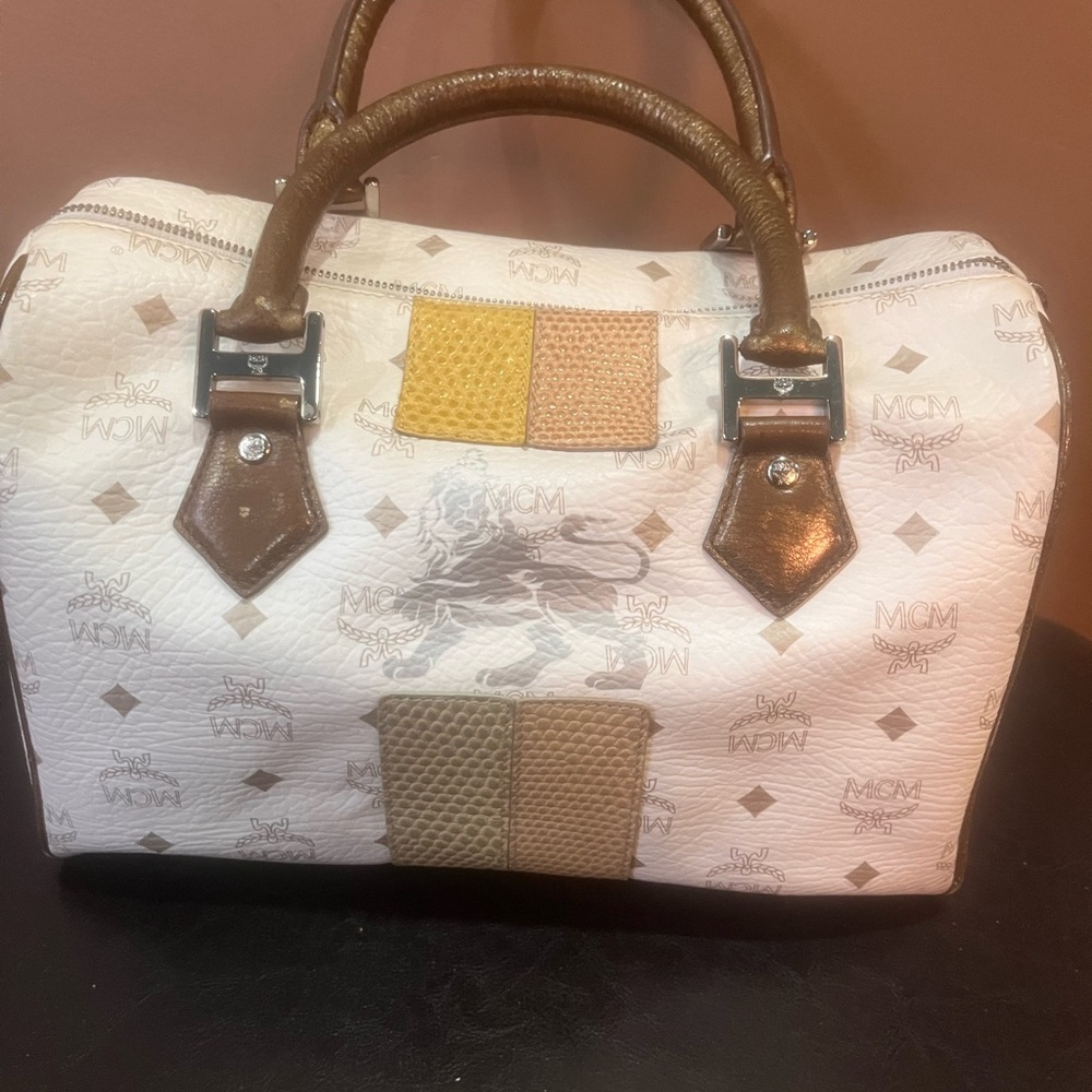 MCM Multicolor Monogram Women's Bag